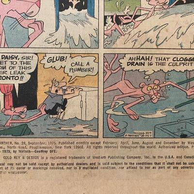 Vintage Comic Book Lot #2, Pink Panther