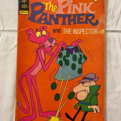 Vintage Comic Book Lot #2, Pink Panther