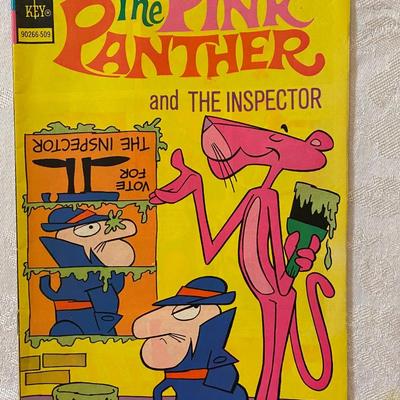 Vintage Comic Book Lot #2, Pink Panther