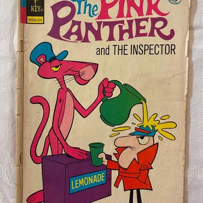 Vintage Comic Book Lot #2, Pink Panther