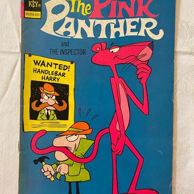 Vintage Comic Book Lot #2, Pink Panther