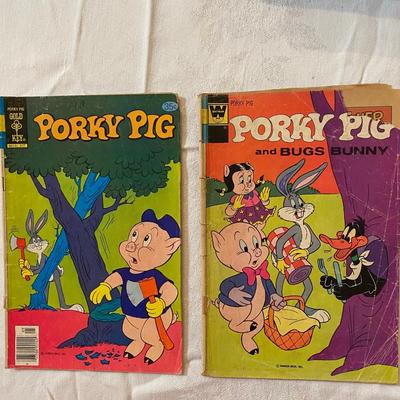 Vintage comic book lot #5, Porky Pig