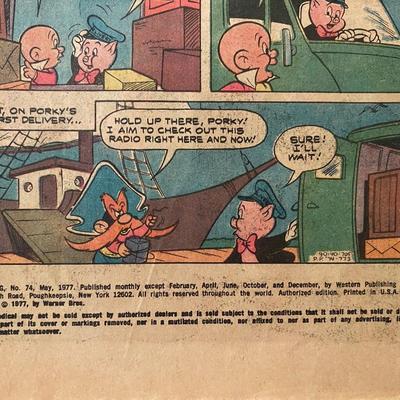 Vintage comic book lot #5, Porky Pig