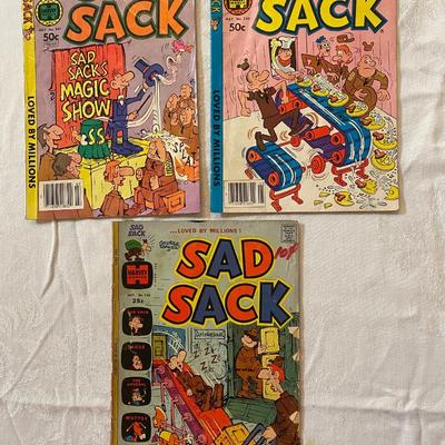 Vintage comic book lot #6, Sad Sack