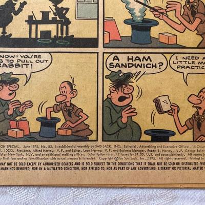 Vintage comic book lot #6, Sad Sack