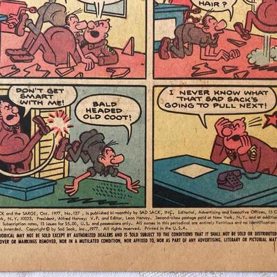 Vintage comic book lot #6, Sad Sack