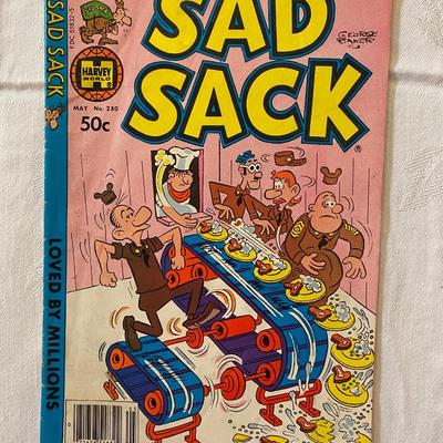 Vintage comic book lot #6, Sad Sack
