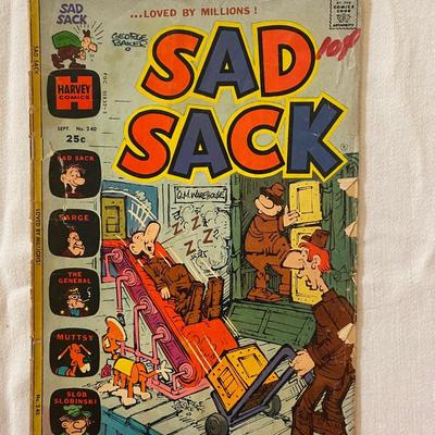 Vintage comic book lot #6, Sad Sack