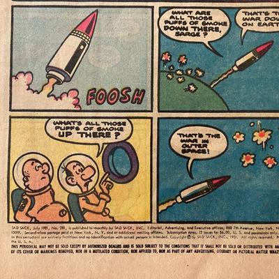 Vintage comic book lot #6, Sad Sack
