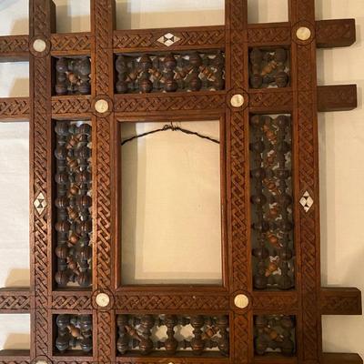 19th Century “Tramp Art” frame
