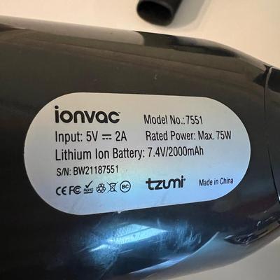 iRobot Roomba and Ionvac Handheld Vacuum