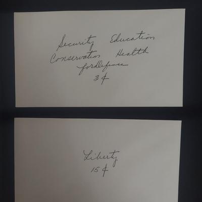 First Day Issue Stamps and More (DR-BBL)
