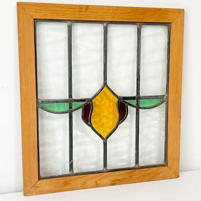 Stained Glass Window ~ 21” x 20”