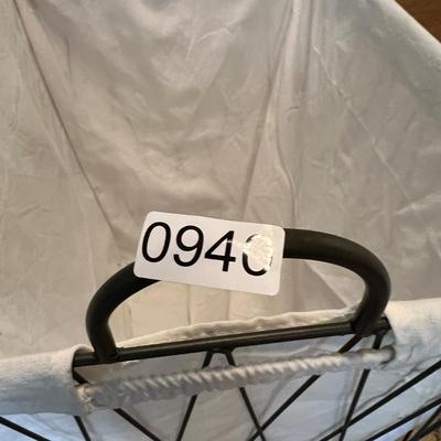 2 Iron Laundry Storage Baskets