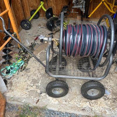 Garden Hose Reel Cart