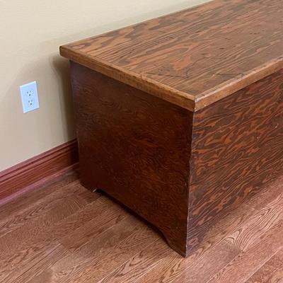 Sold Wood Toy Chest ~ Paw Paw Built