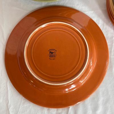 Pier 1, Home Trends, and Other Fall Themed Plates (LR-DZ)