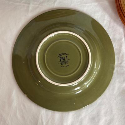 Pier 1, Home Trends, and Other Fall Themed Plates (LR-DZ)