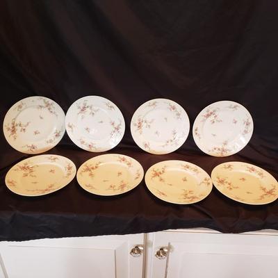 Haviland Limoges and OP & Co. Pink Flowered Dishes (LR-KD)