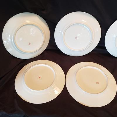 Haviland Limoges and OP & Co. Pink Flowered Dishes (LR-KD)