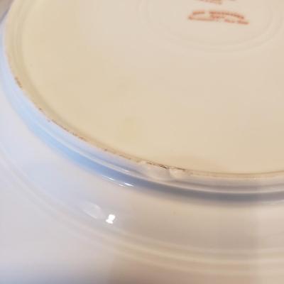 Haviland Limoges and OP & Co. Pink Flowered Dishes (LR-KD)