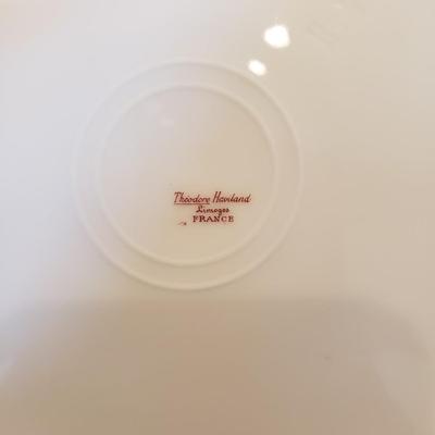 Haviland Limoges and OP & Co. Pink Flowered Dishes (LR-KD)