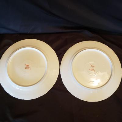 Haviland Limoges and OP & Co. Pink Flowered Dishes (LR-KD)