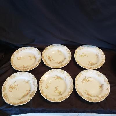 Haviland Limoges and OP & Co. Pink Flowered Dishes (LR-KD)