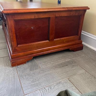 Hammary Furniture American Heritage Square Storage Accent Coffee Table