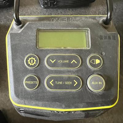 6 Ryobi ONE+ SCORE Wireless Speakers