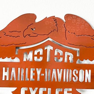HARLEY DAVIDSON ~ Metal Motorcycle Wall Art
