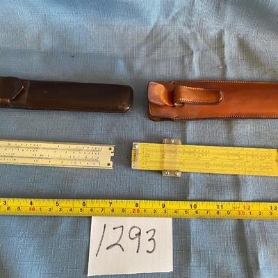 Vintage Slide Rulers
