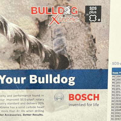 Bosch SDS-Plus Concrete/Masonry Rotary Hammer Drill w Carrying Case