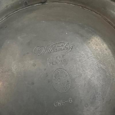 Williamsburg Pewter Bowls & More (K-MK)