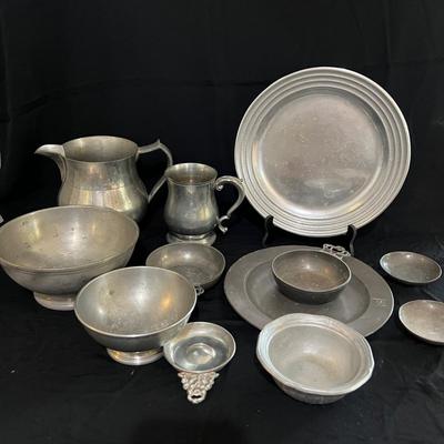 Williamsburg Pewter Bowls & More (K-MK)