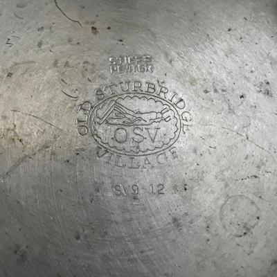 Williamsburg Pewter Bowls & More (K-MK)