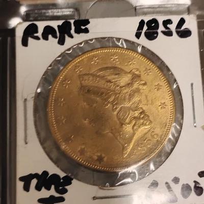 1856 Liberty Head Gold Piece