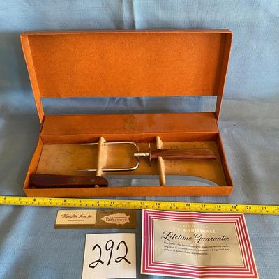 Vintage Carving Set