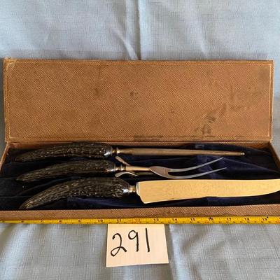 Vintage Carving Set