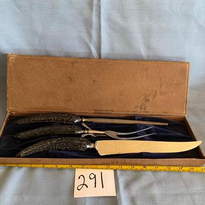 Vintage Carving Set