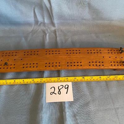 Vintage Cribbage Board