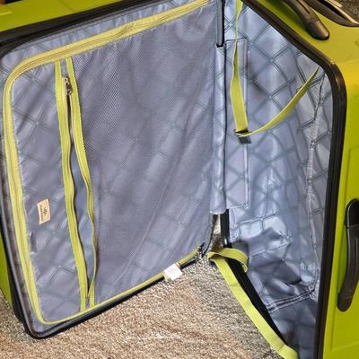 Dockers Lime Green Hard Case Luggage