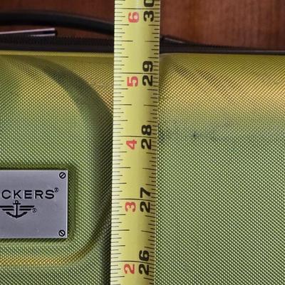 Dockers Lime Green Hard Case Luggage