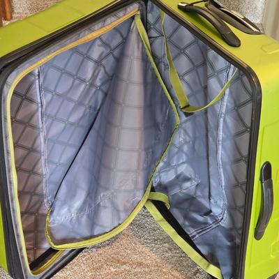 Dockers Lime Green Hard Case Luggage
