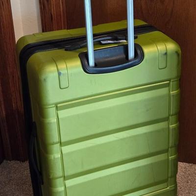 Dockers Lime Green Hard Case Luggage