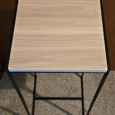 Wood & Metal Side Table