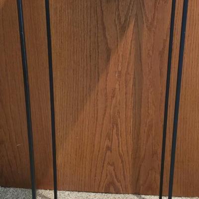 Wood & Metal Side Table