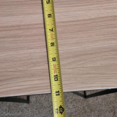 Wood & Metal Side Table
