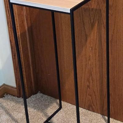 Wood & Metal Side Table