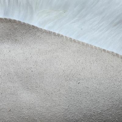 Round Fluffy Sheep Skin Rug #2